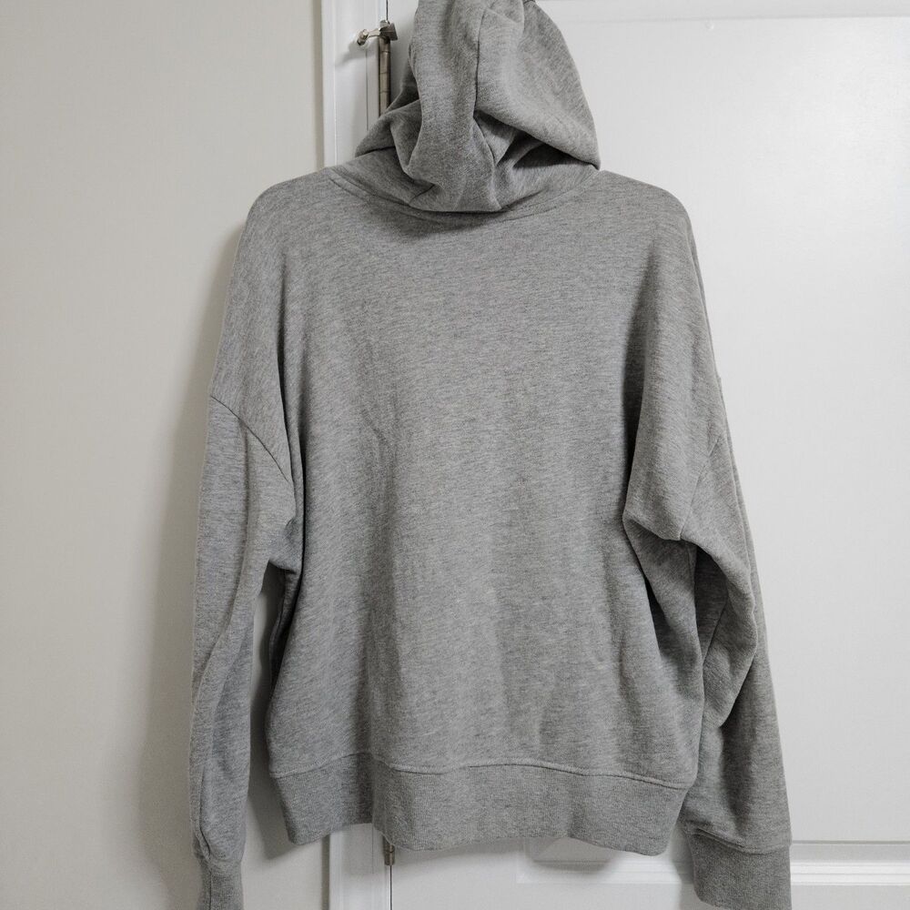 Ariat Women's Just Hoodie Heather Gray Size XL Silver Metallic Logo Western EUC - Picture 7 of 7